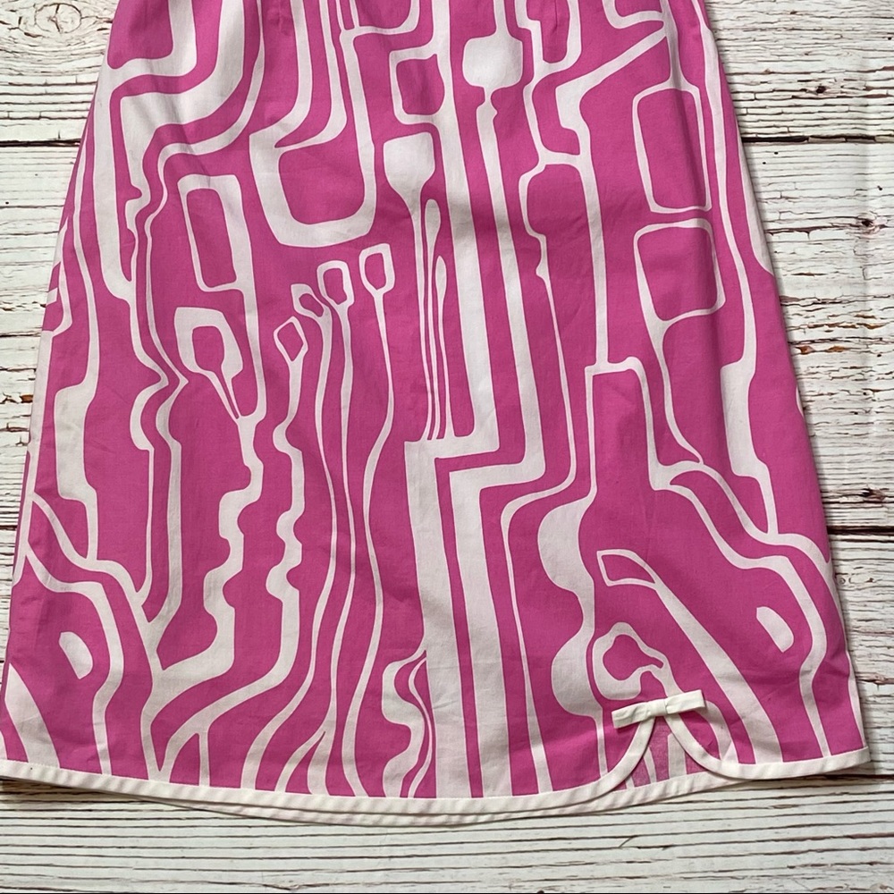 Tibi Pink and White Strapless Dress Sz 4, Perfect for Barbie Premiere! - Picture 8 of 15
